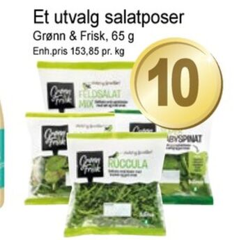 Joker Grønn og frisk salat tilbud
