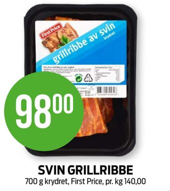 Kiwi First price ribbe tilbud