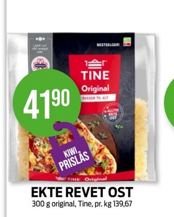 Kiwi Tine revet ost tilbud
