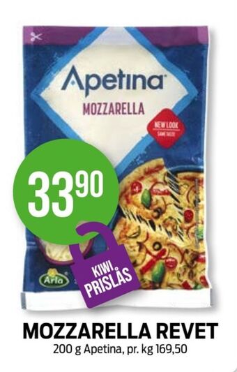 Kiwi Apetina revet ost tilbud