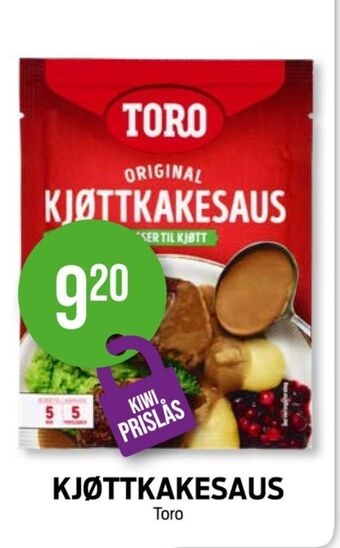 Kiwi Toro saus tilbud