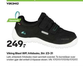 XXL Sport Viking blast wp, fritidssko, str: 23-31 tilbud