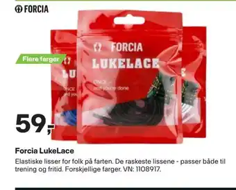 XXL Sport Forcia lukelace tilbud