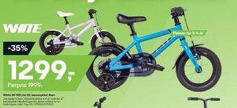 XXL Sport White xc 120 lite 22, barnesykkel, barn tilbud