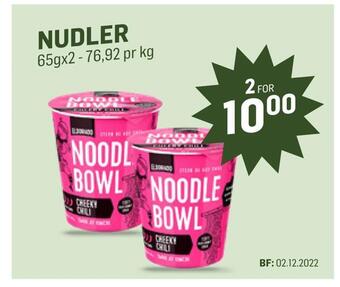 Holdbart Nudler tilbud