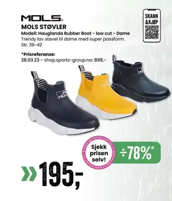 Sport Outlet Mols støvler tilbud
