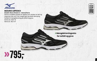Sport Outlet Mizuno løpesko tilbud