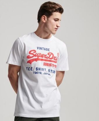 Superdry Vintage klassisk t-skjorte tilbud
