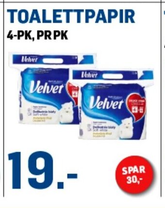 Price Lagerbutikk Toalettpapir tilbud