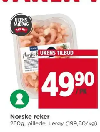 Meny Norske Reker tilbud