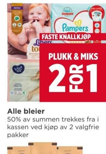 Meny Alle Bleier tilbud