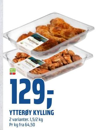 Coop Obs Ytterøy kylling tilbud