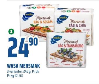 Coop Obs Wasa mersmak tilbud