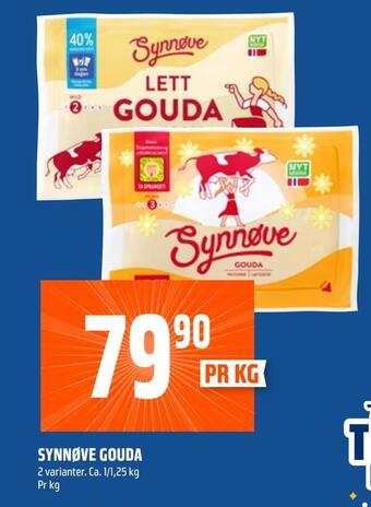 Coop Obs Synnøve gouda tilbud