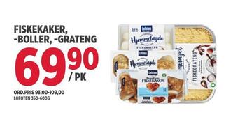 Jacobs Fiskekaker, -boller, -grateng tilbud