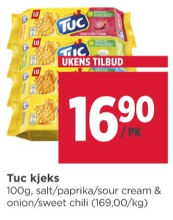 Meny Lu tuc kjeks tilbud