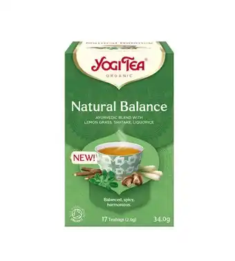 Life Yogi tea natural balance tilbud