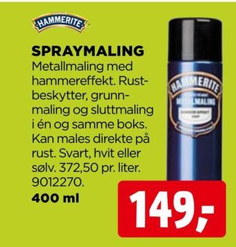 jem & fix Spraymaling tilbud