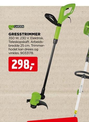 jem & fix Gresstrimmer tilbud