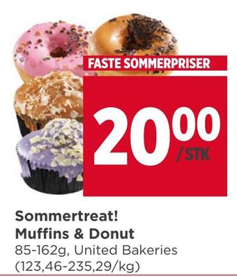 Sommertreat! muffins & donut