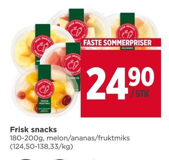 Meny Frisk snacks tilbud