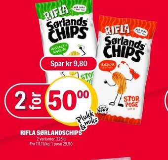 Coop Extra RIFLA SØRLANDSCHIPS tilbud