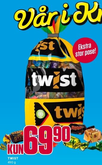 Europris TWIST 490 g tilbud