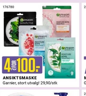 Europris ANSIKTSMASKE tilbud