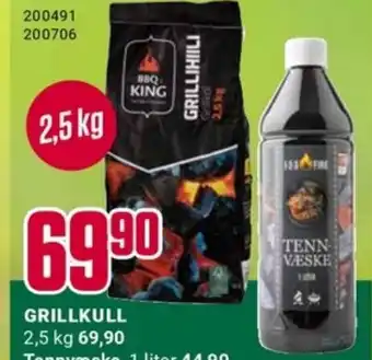 Europris GRILLKULL 2,5 kg 69,90 tilbud