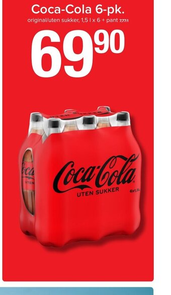 Spar Coca-Cola 6-pk. tilbud