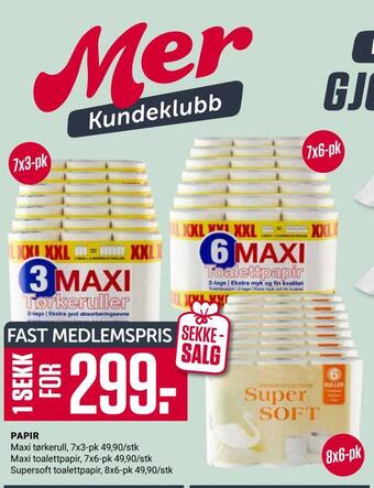 Europris Papir tilbud
