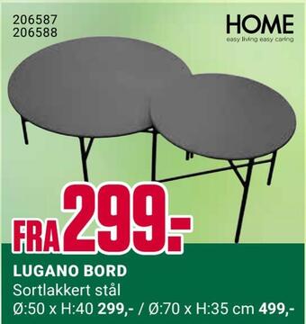 Europris Lugano bord tilbud