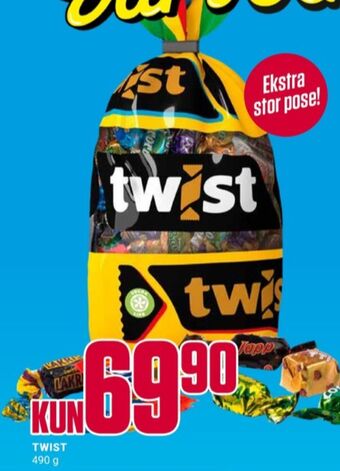 Europris Twist konfekt tilbud