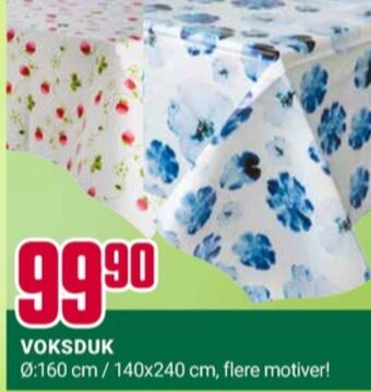Europris Ukjent voksduk tilbud