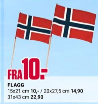 Europris Ukjent flagg tilbud