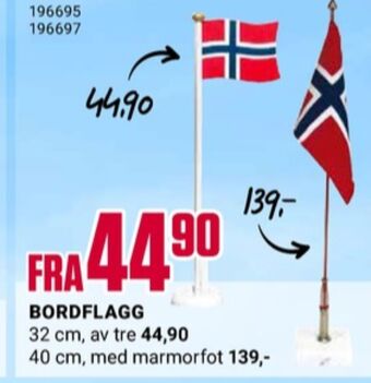 Europris Ukjent flagg tilbud