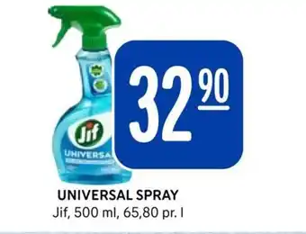 Rema 1000 UNIVERSAL SPRAY Jif, 500 ml, 65,80 pr. 1 tilbud