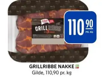 Rema 1000 GRILLRIBBE NAKKE Gilde tilbud