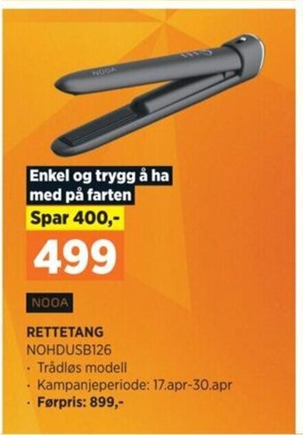 POWER NOOA RETTETANG NOHDUSB126 tilbud