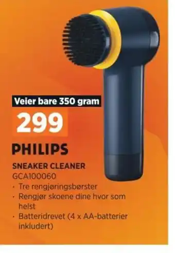 POWER PHILIPS SNEAKER CLEANER GCA100060 tilbud
