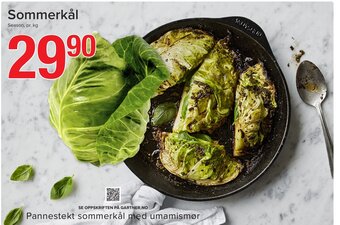 Spar Sommerkål tilbud
