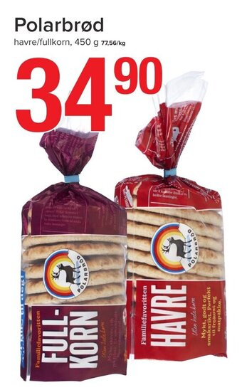 Spar Polarbrød tilbud