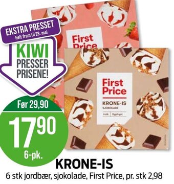 Kiwi KRONE-IS tilbud
