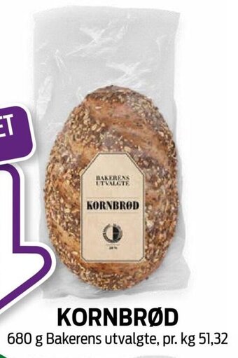 Kiwi KORNBRØD tilbud
