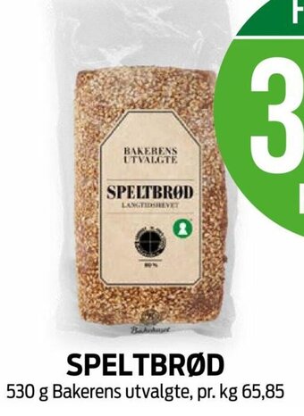 Kiwi SPELTBRØD tilbud
