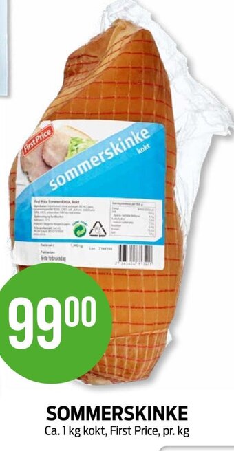 Kiwi SOMMERSKINKE Ca. 1 kg kokt tilbud