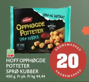 Coop Mega Hoff opphøgde potteter sprø kubber tilbud