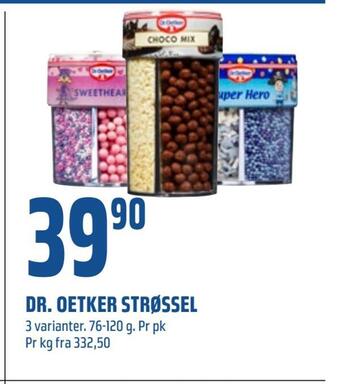 Coop Obs Dr. oetker strøssel tilbud