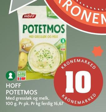 Coop Mega Hoff potetmos tilbud