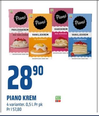 Coop Obs Piano krem tilbud